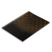 Modernes geometrisches Muster Notizblock (Linke Seite)