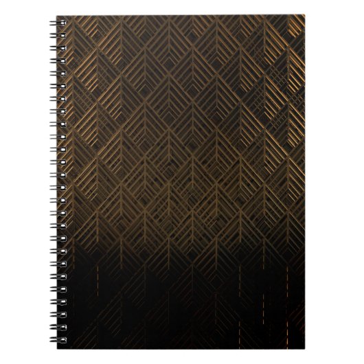 Modernes geometrisches Muster Notizblock (Vorderseite)