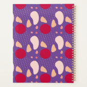 Modernes geometrisches Muster. Planer (Rückseite)