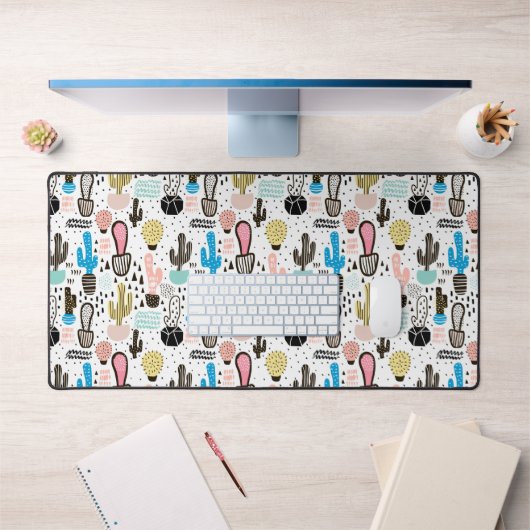 Modernes geometrisches Muster Schreibtischunterlage (Büro 1)