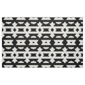 Modernes geometrisches Muster Schwarz/Weiß Op Art Stoff (Fat Quarter (45,7 x 55,9 cm))