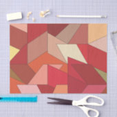 Modernes geometrisches Muster Seidenpapier (Handwerk)