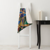 Modernes geometrisches Muster Sherpadecke (Beispiel)