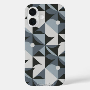 Modernes geometrisches Muster - Stilvoll und einzi iPhone 16 Hülle