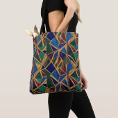 Modernes geometrisches Muster Tasche (Von Nahem)