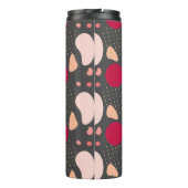 Modernes geometrisches Muster Thermosbecher (Rückseite)