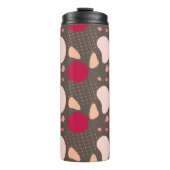 Modernes geometrisches Muster Thermosbecher (Vorderseite)