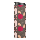 Modernes geometrisches Muster Thermosbecher (Nach rechts gedreht)