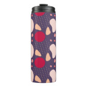 Modernes geometrisches Muster Thermosbecher (Vorderseite)