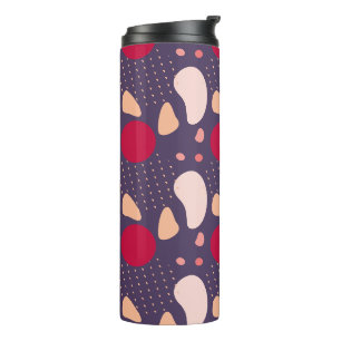 Modernes geometrisches Muster Thermosbecher