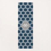 Modernes geometrisches Muster Yogamatte (Vorderseite)