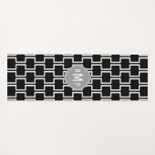 Modernes geometrisches Muster Yogamatte (Vorderseite (Horizontal))