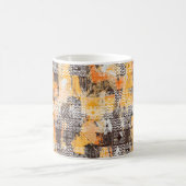 Modernes geometrisches, nahtloses Muster Kaffeetasse (Mittel)