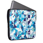 Modernes geometrisches nahtloses Muster Laptopschutzhülle (Vorne Rechts)