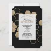 modernes geometrisches Party aus Hexagon Einladung (Vorderseite)