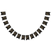 modernes geometrisches Party aus Hexagon Wimpelkette (Alle)