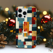 Modernes geometrisches Patchwork - fett und Inspir