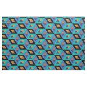 Modernes geometrisches Retro-Hexagons-Muster #3 Stoff (Yard (91,4 cm))