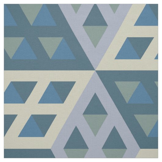 Modernes geometrisches Retro-Hexagons-Muster #4 Stoff (Muster)