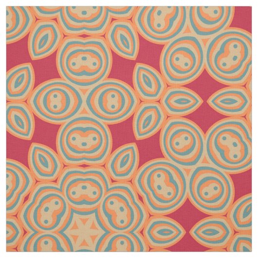 Modernes geometrisches Retro-Muster #11 Stoff (Muster)