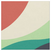 Modernes geometrisches Retro-Muster #4 Stoff (Nahaufnahme)