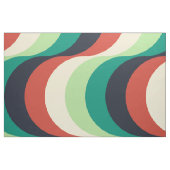 Modernes geometrisches Retro-Muster #4 Stoff (Fat Quarter (45,7 x 55,9 cm))