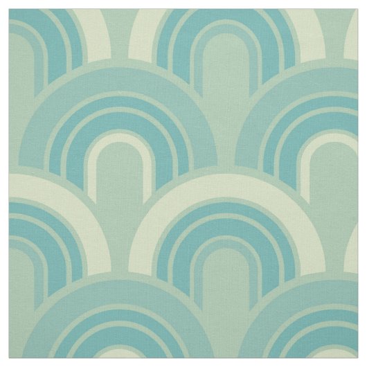 Modernes geometrisches Retro-Muster #5 Stoff (Muster)