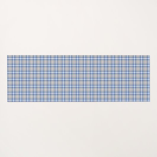 Modernes geometrisches rotes graues Muster Yogamatte (Rückseite (Horizontal))