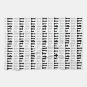 Modernes geometrisches Schachspielmuster Geschirrtuch (Horizontal)