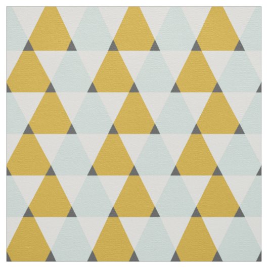 Modernes geometrisches tadelloses gelbes stoff (Muster)