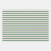 Modernes Geos Serie 3 Set von Wrapping Paper Geschenkpapier Set (Vorderseite 2)