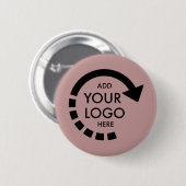 Modernes Geschäft mit benutzerdefinierten Logos | Button (Vorne & Hinten)