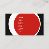 Modernes Geschäft/Sozialvernetzungs-Visitenkarte Visitenkarte (Vorderseite)