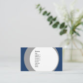 Modernes Geschäft/Sozialvernetzungs-Visitenkarte Visitenkarte (Stehend Vorderseite)