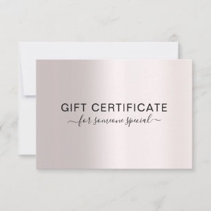 MODERNES GESCHÄFTSBESCHEINIGUNG