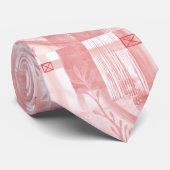 Modernes Geschäftsmodell Abstrakt Orange Krawatte (Gerollt)