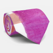 Modernes Geschäftsmodell Abstraktes Blau Pink Krawatte (Gerollt)