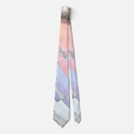 Modernes Geschäftsmodell Abstraktes Blau Pink Krawatte