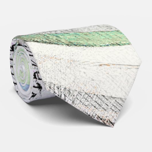 Modernes Geschäftsmodell Abstraktes blaues Grün Krawatte (Gerollt)