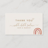 Modernes Geschäftsschreiben Vielen Dank Rabattkarte (Vorderseite)