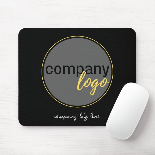 MODERNES GESCHÄFTSUNTERNEHMEN LOGO BRANDING CUSTOM MOUSEPAD (Mit Mouse)