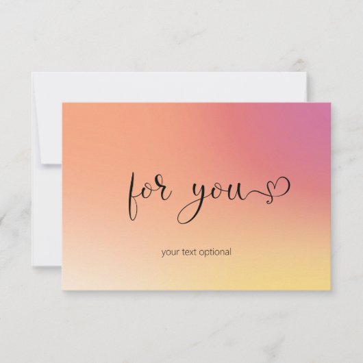 MODERNES GESCHÄFTSZEUGNIS (Vorderseite)