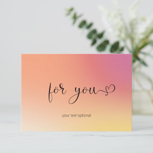 MODERNES GESCHÄFTSZEUGNIS (Stehend Vorderseite)