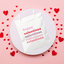 Modernes Geschenk des Happy Valentines Geschenktütchen