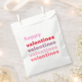 Modernes Geschenk des Happy Valentines Geschenktütchen (Ausgeschnitten)