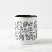 Modernes Geschenk des menschlichen Anatomie-Sketch Tasse (Zentrum)