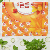 Modernes Geschenk Erntedank Beste Geschirrtuch (Gefaltet)