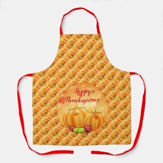 Modernes Geschenk Erntedank Beste Schürze (Vorderseite)