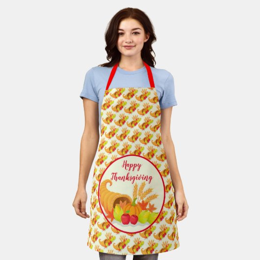 Modernes Geschenk Erntedank Beste Schürze (Getragen)