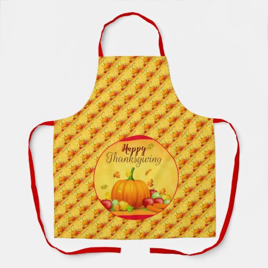 Modernes Geschenk Erntedank Beste Schürze (Vorderseite)